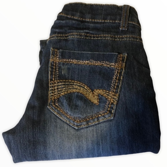 Bongo Distressed Denim Jeans size 7 - Picture 4 of 12